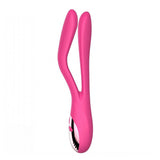 Double Motor Arbitrarily Silicone Rabbit Vibrators Waterproof G-Spot Sex Adult Toy[983]