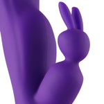 Rechargeable Rabbit Vibrator G Spot Vibrator Massager Dildo Female Sex Adult Toy[984]