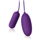 Female 12-Speeds Double Vibrator Love Egg Bullet Remote Control Sexy Adult Toy[985]