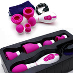 5 In 1 Vibrator Mouth Blowing Sucking Licking Shaking Massager Sex Adult Toys[988]