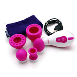 5 In 1 Vibrator Mouth Blowing Sucking Licking Shaking Massager Sex Adult Toys[988]
