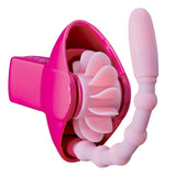 Electrical Vibrator Tongue Rotate Stimulate Clitoral Mini Oral Sex Adult Toy[989]