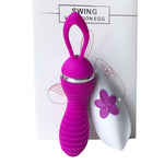 Wireless Vaginal Vibrators Practice Vaginal Muscle Stimulate G-Spot Clitoris Adult Toy[993]