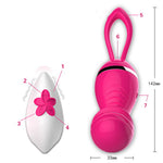 Wireless Vaginal Vibrators Practice Vaginal Muscle Stimulate G-Spot Clitoris Adult Toy[993]