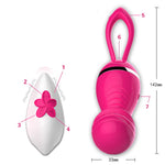 Wireless Vaginal Vibrators Practice Vaginal Muscle Stimulate G-Spot Clitoris Adult Toy[993]