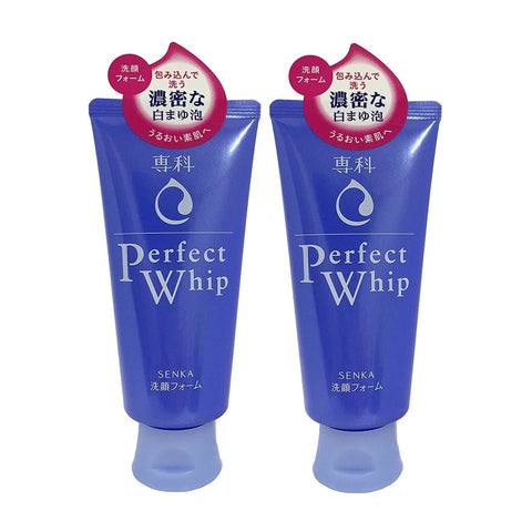 SHISEIDO K-beauty SENKA Perfect Whip Face Wash Cleansing Foam 2pcs /pack [996]