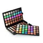 Promotions[Popfeel] 120 Colors EyeshadowPalette Makeup Kit Set +brush Make Up K-Beauty [MZ003]