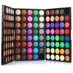 Promotions[Popfeel] 120 Colors EyeshadowPalette Makeup Kit Set +brush Make Up K-Beauty [MZ003]