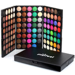 Promotions[Popfeel] 120 Colors EyeshadowPalette Makeup Kit Set +brush Make Up K-Beauty [MZ003]