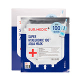 [ Sur.Medic ] Facial Mask +Super Hyaluronic 100 Aqua Mask 30g *10ea( 1 Pack) / Korea [MZ017]