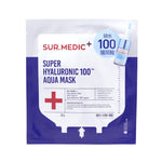 [ Sur.Medic ] Facial Mask +Super Hyaluronic 100 Aqua Mask 30g *10ea( 1 Pack) / Korea [MZ017]