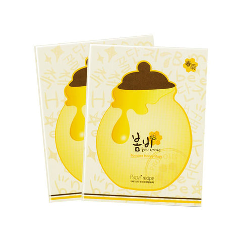 [ Papa Recipe ] Bombee Honey Mask Pack, 1 Pack/10 Sheets, 0.88 Ounce Facial Mask [MZ018]