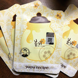 [ Papa Recipe ] Bombee Honey Mask Pack, 1 Pack/10 Sheets, 0.88 Ounce Facial Mask [MZ018]