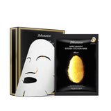 [ JM ]  Solution Water Luminous Golden Cocoon Mask Black  1 Pack/10 Sheets Facial Mask [MZ021]