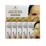 [SHANGPREE] Gold Premium Modeling Facial Mask Pack 5 Pcs/set [MZ028]