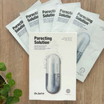 [Dr.Jart] Porecting Solution Bubbling Charcoal Facial Mask 5 Sheets [MZ032]
