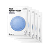 [ Dr.jart ]   Vital Hydra Solution Deep Hydration Sheet Facial Mask 5 SHEETS [MZ033]