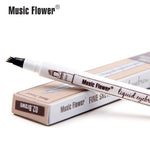 [MUSIC FLOWER] Eyebrow Fork Waterproof Pencil Beauty Tools [MZ051]