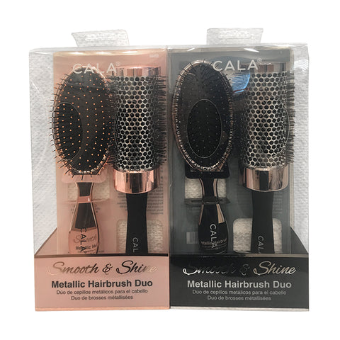 CALA Smooth & Shine Hairbrush DUO  Beauty Tool [MZ065]