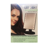 Sensor Touch Screen 16 LED Vanity 180° Makeup Mirror Light Potable Tabletop Beauty Tool [MZ066]