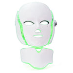 7 Colors LED Mask Photon Facial Neck Skin Rejuvenation Therapy Reduces Wrinkles[602]