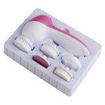 5-1 Multifunction Electronic Face Facial Cleansing Brush [007N]