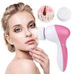5-1 Multifunction Electronic Face Facial Cleansing Brush [007N]