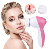 5-1 Multifunction Electronic Face Facial Cleansing Brush [007N]